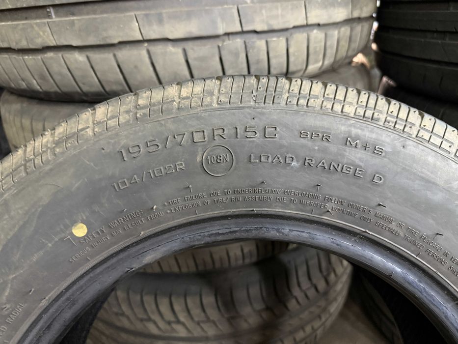 2x Opony letnie 195/70R15C SECURITY TR603 Cena za 2szt