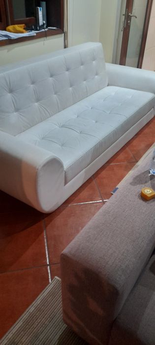 Sofá branco para venda