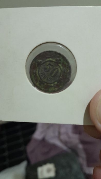 moedas de reis , 100 reis, 10, 20 e 50