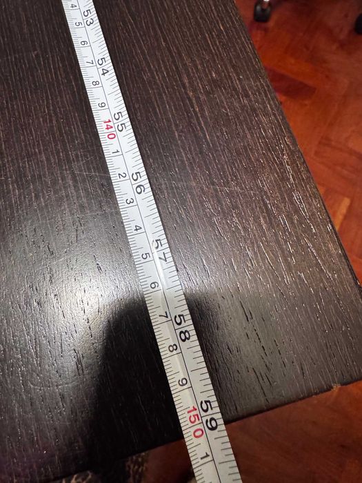 Mesa de Jantar extensivel de 150cm/ 250cm comprimento em madeira de wengué