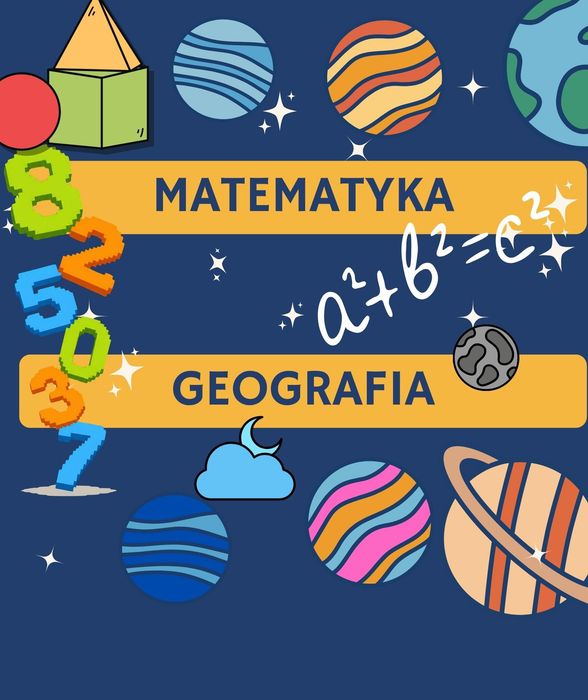 Pomoc w nauce/ korepetycje z dojazdem do ucznia (matematyka lub geografia)