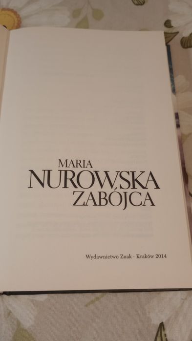 Zabójca. Maria Nurowska