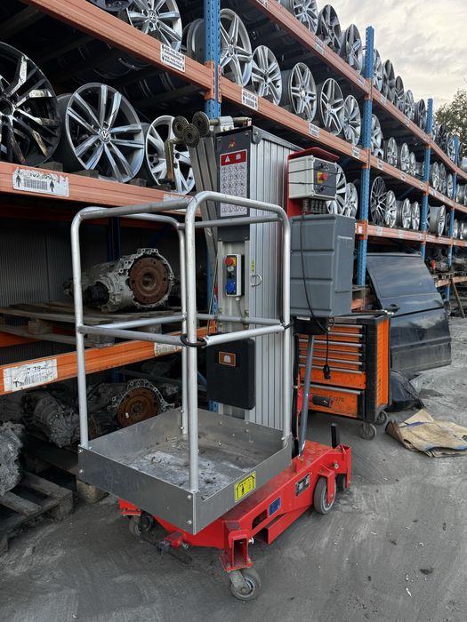 Wysięgnik podnośnik drabina elektryczny 230v SAGA FIRST SMA10-1H