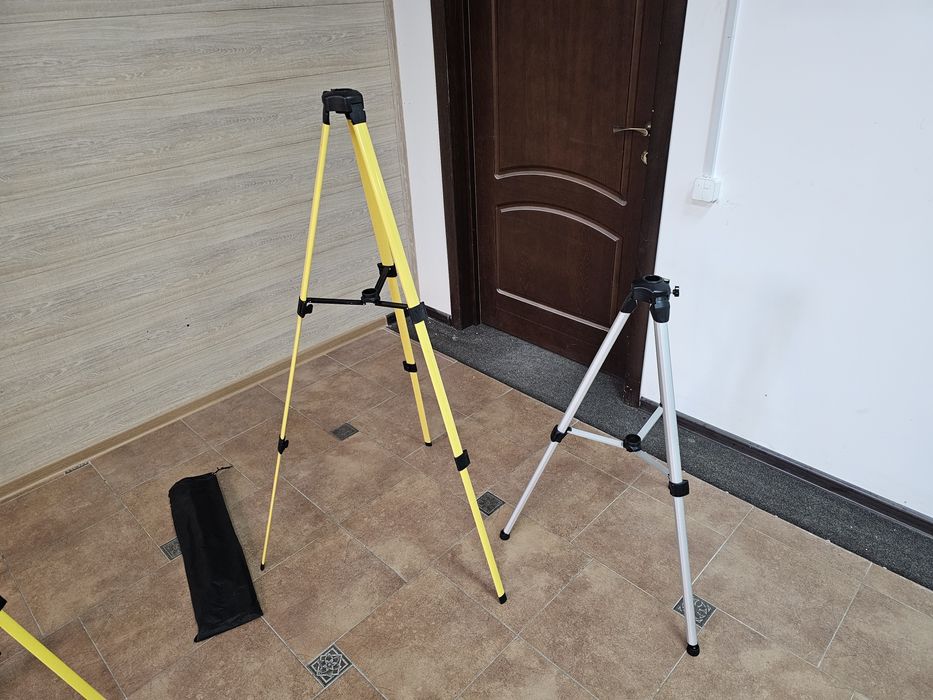 Штатив для Штанги 1,3м , тринога для распорки Лазерного уровня +Чехол