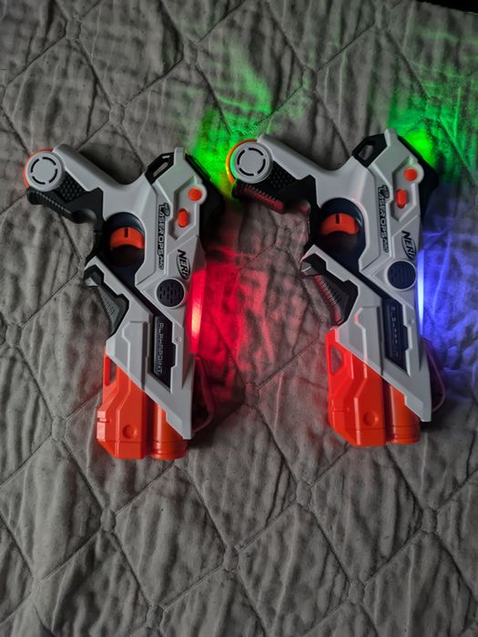 Nerf Laser Ops Pro AlphaPoint 2-Pack — лазертаг, 2 бластери, Hasbro