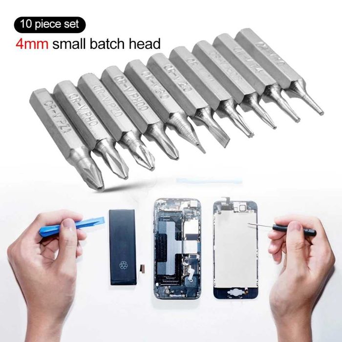 Bits de 4mm para reparações eletrónica, etc.