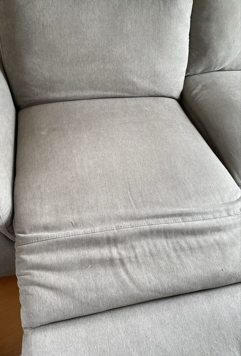 Sofa 3 lugares com chaise longue e arrumacao