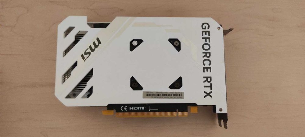 Відеокарта MSI GeForce RTX 4060 VENTUS 2X WHITE 8GB Офіційна гарантія більше року