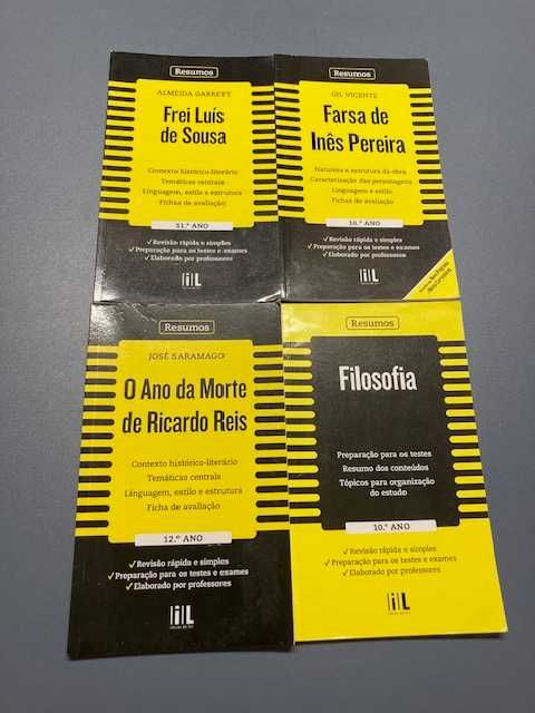 Coleção 2 "Resumos" de Obras dramáticas para material de estudo