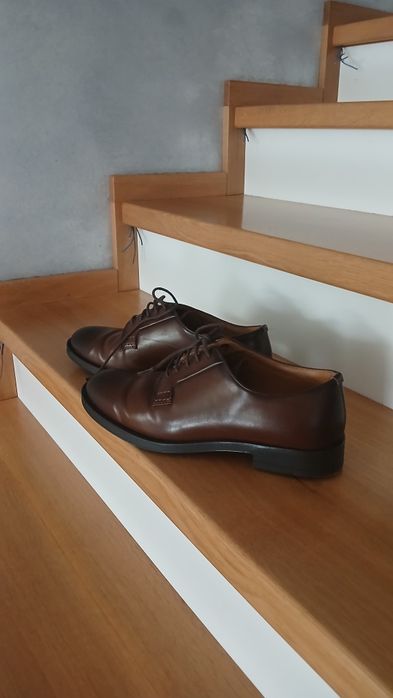 Półbuty meskie skórzane ZARA