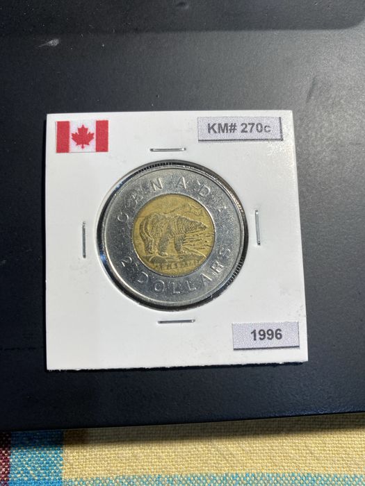 Moeda do Canadá (1996)