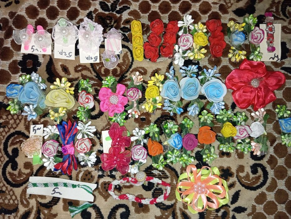 Продам заготовки для рукоділля, троянди  латекс, тичинки, заколки