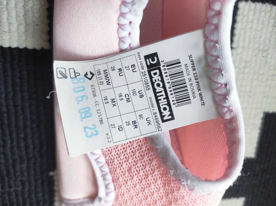 Sapatilhas ginástica menina, 27