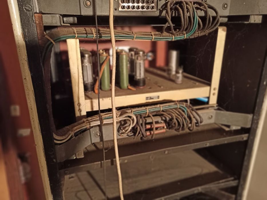 Wzmacniacz lampowy lata 50 typ WR8550/54