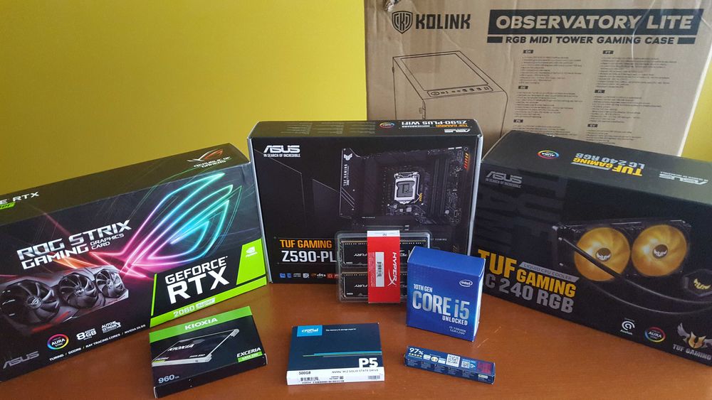 PC Gaming i5 4.1Ghz - 48Gb Ram - 1.5Tb - RTX2060 Super OC