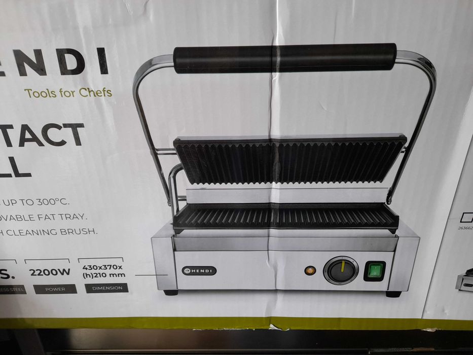 Tostadeira Hendi Contact Grill