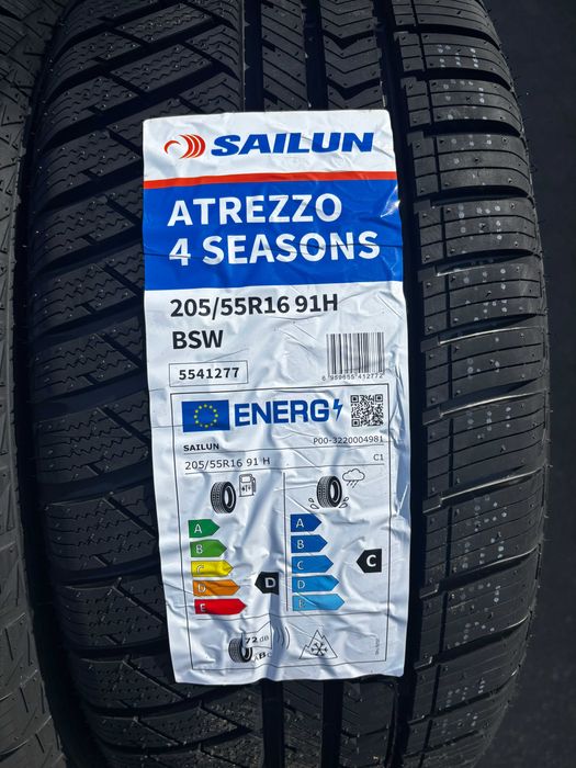 Okazja opony całoroczne 205/55R16 91H SAILUN ATREZZO 4SEASONS  2025r.