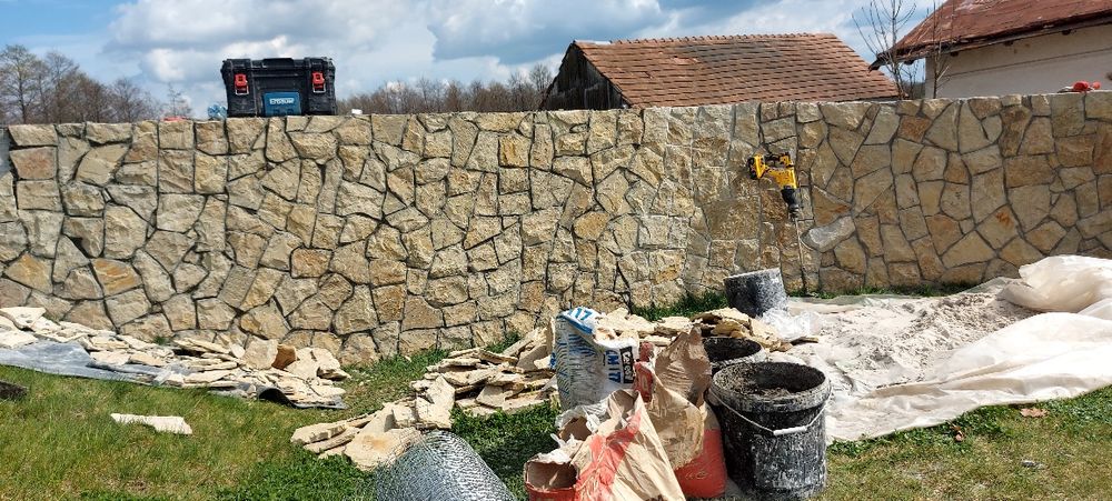 Монтаж плитки, каменю, шліфований природній штучний