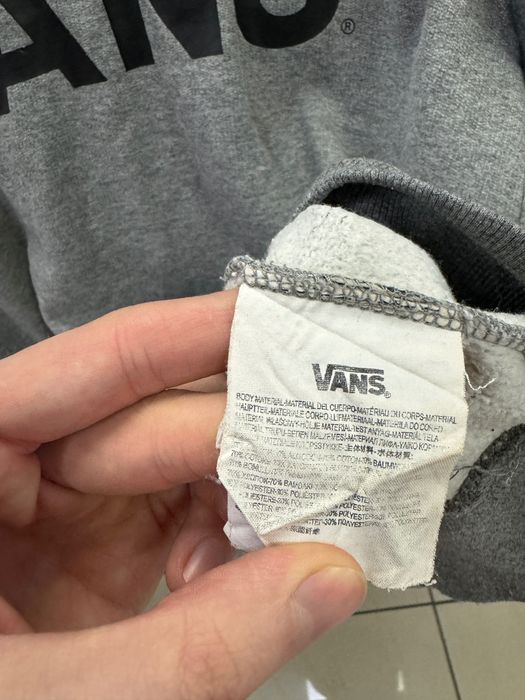 Vans світшот велике лого венс чоловічий светр