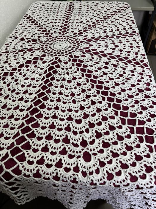 Toalha em renda manual 1.75cm