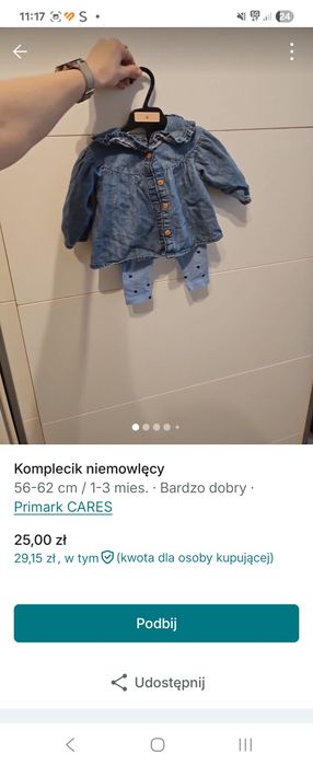 Komplecik niemowlęcy