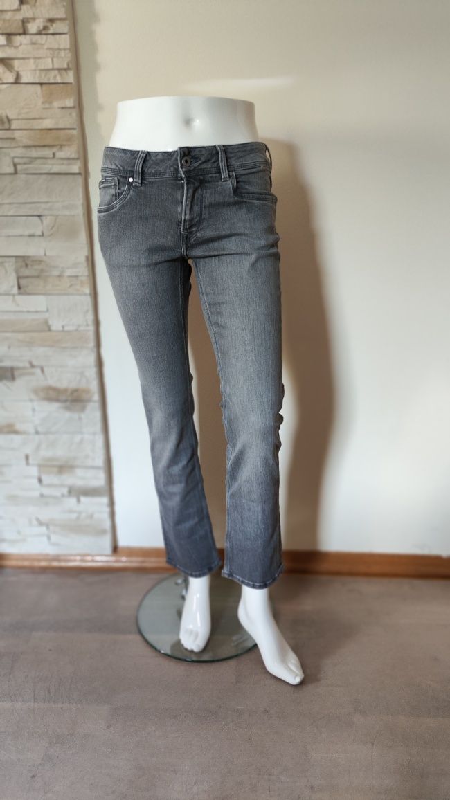 Pepe Jeans Holly szare damskie jeansy 29 30 jak 31 30 Laski D browa OLX.pl