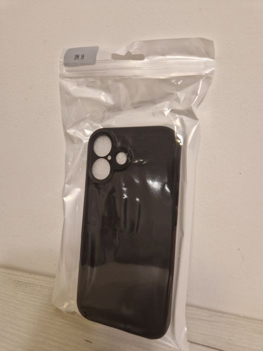 Back Case MATT do IPHONE 16 Czarny
