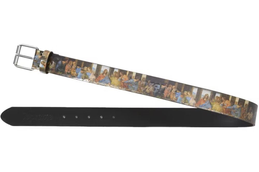 【未使用】 Supreme Last Supper Leather Belt S Supreme Last Supper Leather Belt Multicolor - SS25 - JP