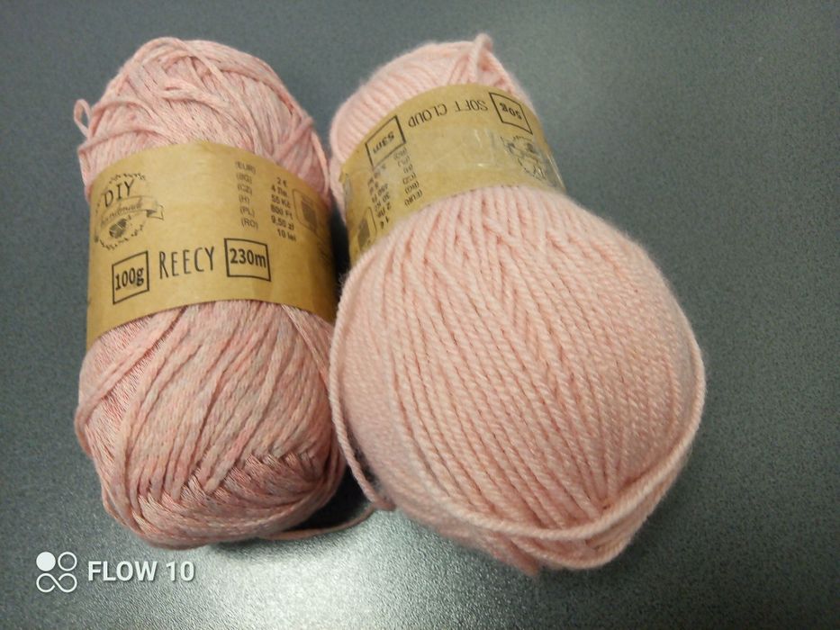 Motki włóczki nowe z metką