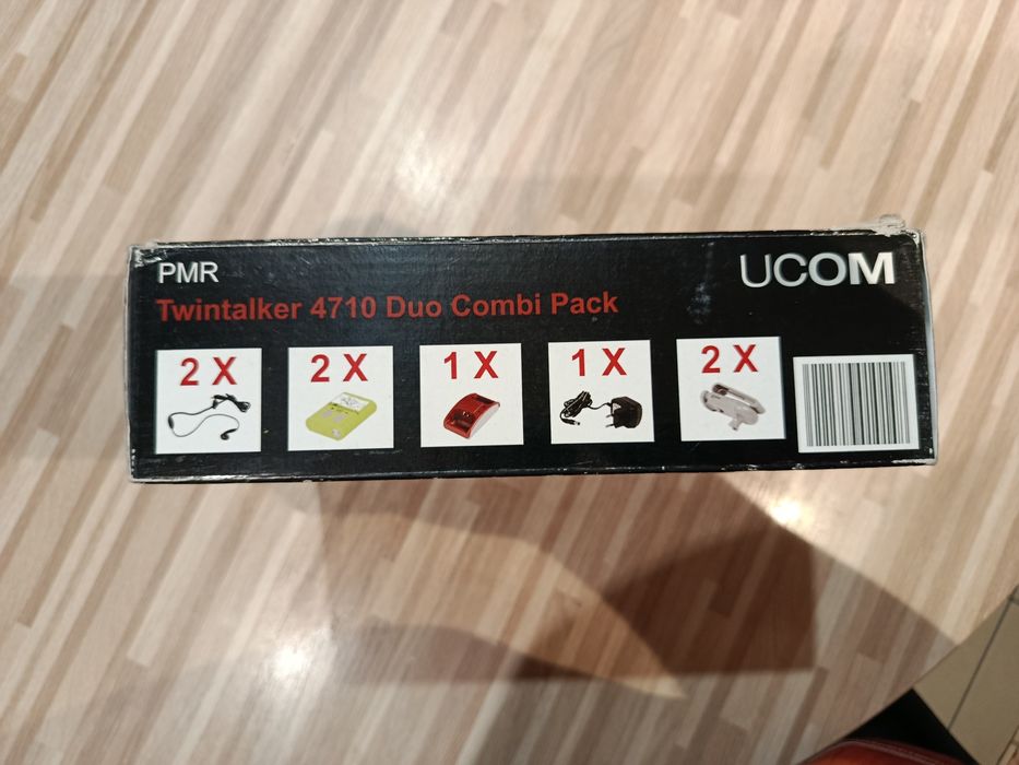 Zestaw krótkofalówek (walkie-talkie) UCOM Twintalker 4710 Duo Combi