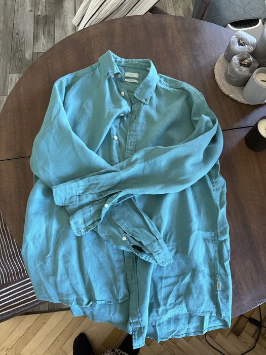 Чоловічі сорочкі лляні Esprit, розмір М