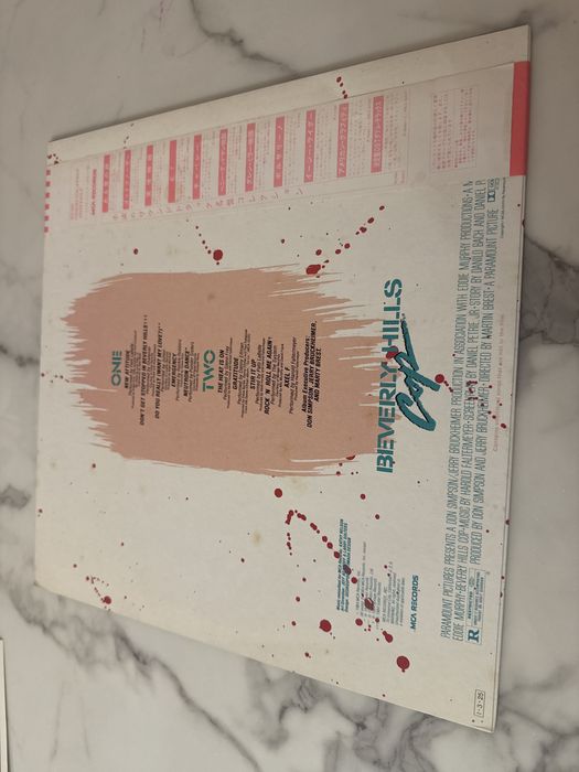 Beverly Hills Cop Motion Picture Soundtrack Japan plyty winylowe