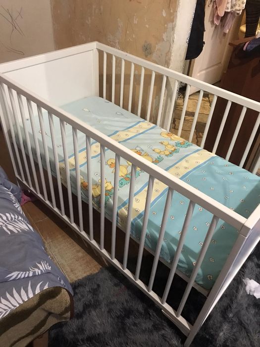 Ліжечко дитяче з матрацом