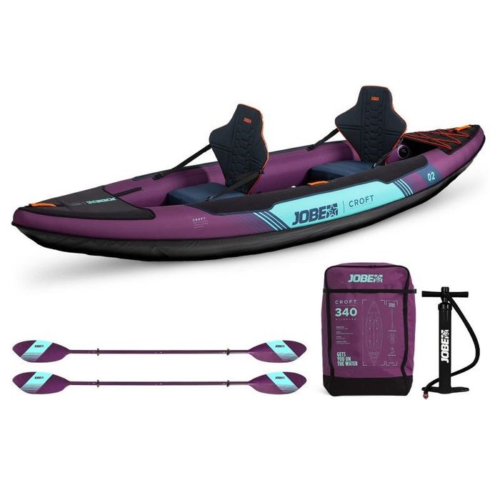 Kajak Jobe Croft Inflatable Kayak Sunset purple