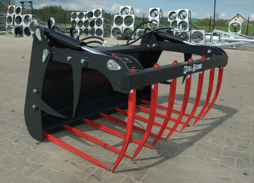 Krokodyl do obornika 1,4m dwa cylindry EURO SMS