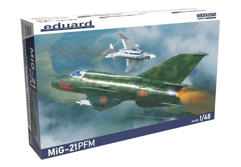 Eduard 84202 model samolot MiG-21PFM  The Weekend Edition