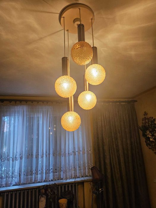Lampa kaskadowa lata 70.