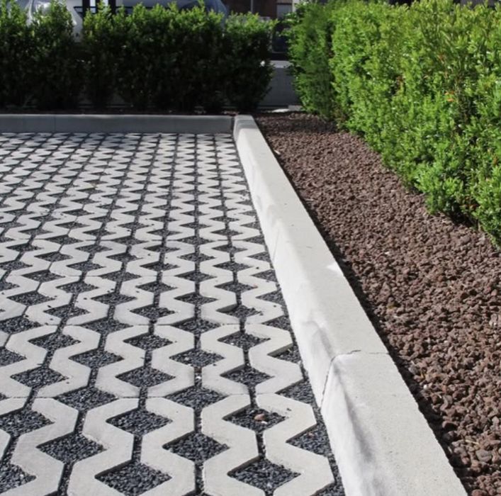 Ażur, płyta betonowa ażurowa, kostka brukowa, kostka ażurowa