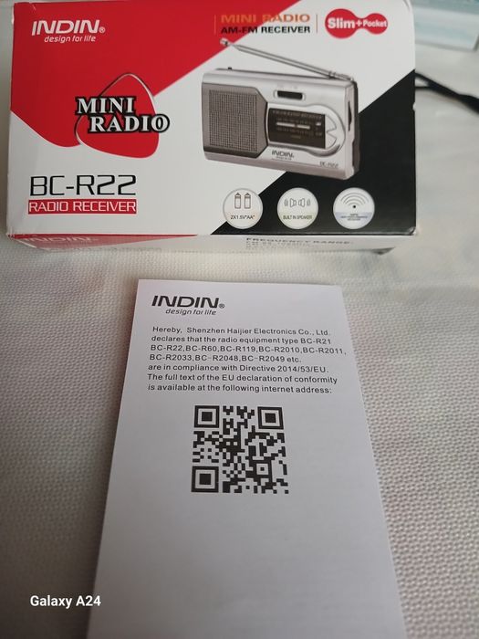 Радіо мініатюрне AM-FM