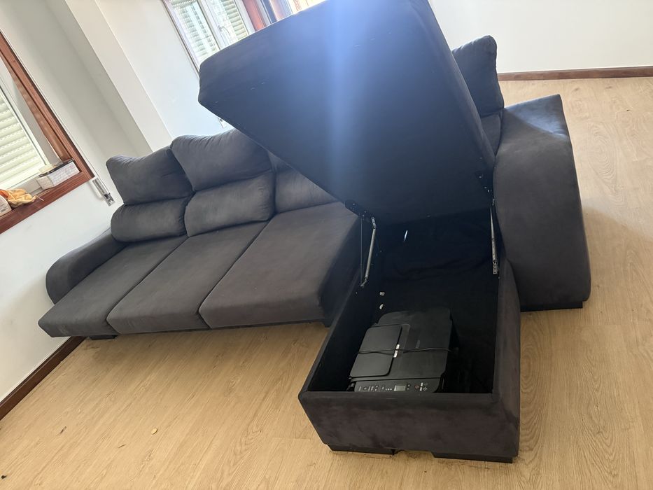Sofa em L em bom estado