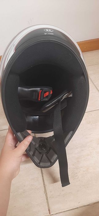 Capacete motocross; Marca MDC Semi-novo