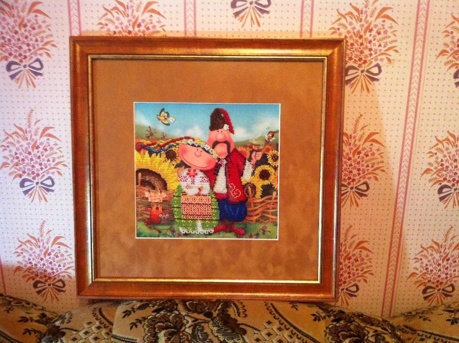 Украiнськi мотиви (чешський бiсер).