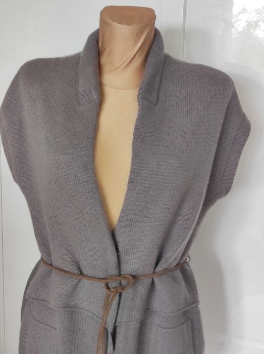 2- Brunello Cucinelli - Kaszmirowa kamizelka r. M/L