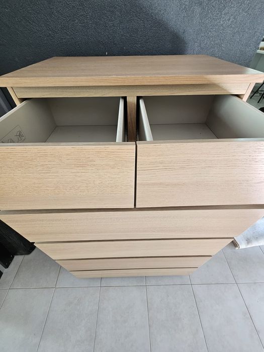 Movel MALM IKEA cor carvalho