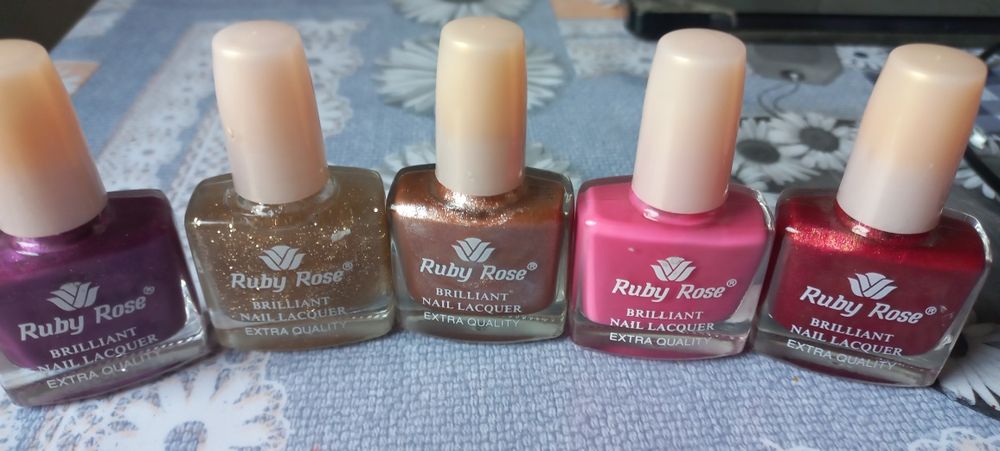 Лак для нігтів  Ruby Rose - ціна за 5 шт разом