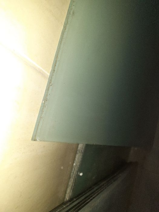 Vidro laminado fosco