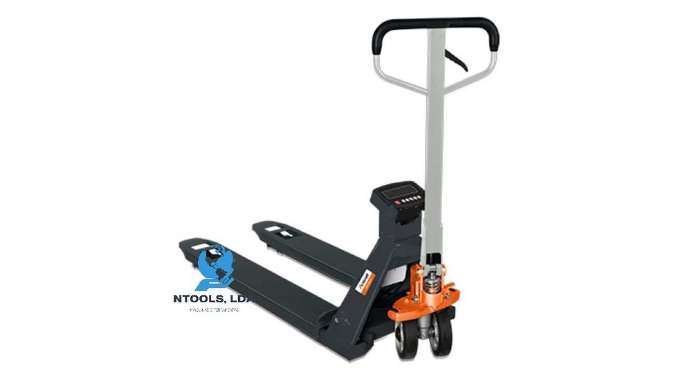 Porta-paletes com balança digital 2.5 Ton com impressora UNICRAFT
