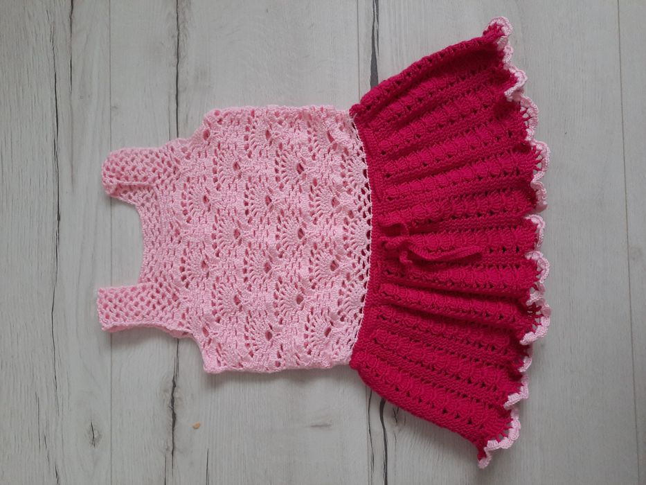 Sukienka rękodzieło handmade