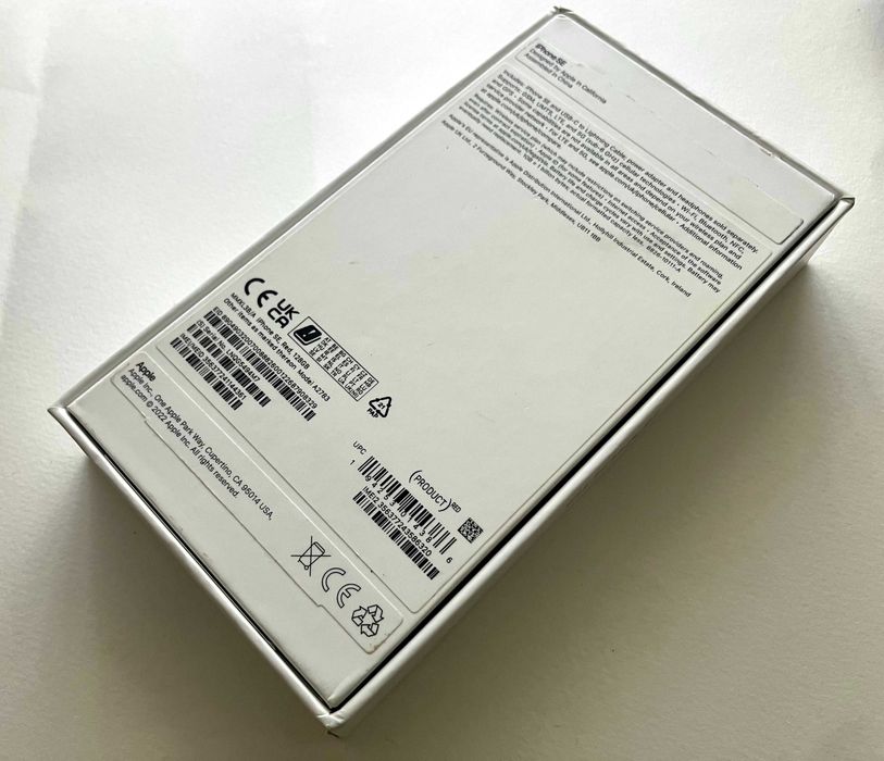 iPhone SE 2022 (3a Geração) 128GB vermelho (PRODUCT)red desbloqueado