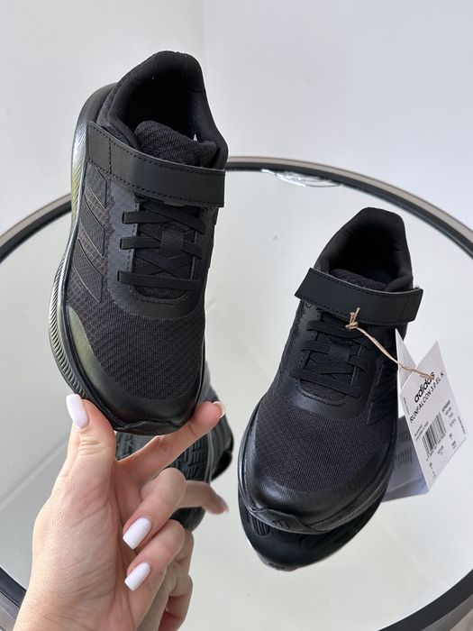 Детские практичные кроссовки на липучках Adidas 31/32/33/36/37/38/39/40р